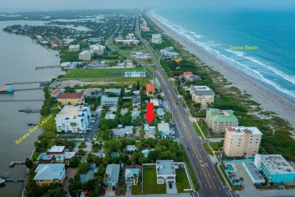 Beach House W/Putting Green/Game Rm/Rooftop Deck Cocoa Beach Exterior photo
